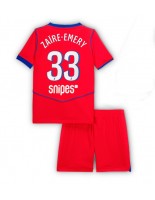 Paris Saint-Germain Warren Zaire-Emery #33 Kolmaspaita Lasten 2025-26 Lyhythihainen (+ shortsit)